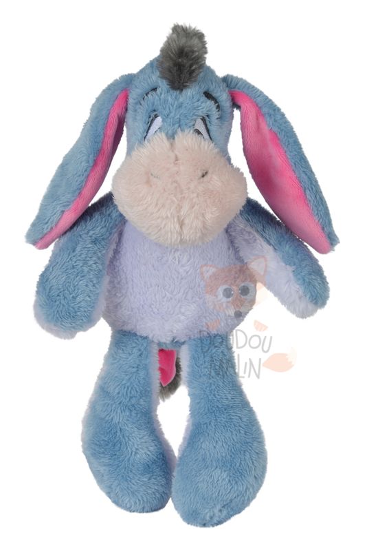 Eeyore the donkey soft toy long legs purple blue 